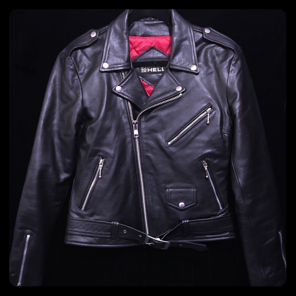 SOLD! Leather Jacket - Full Grain Buffalo Napa